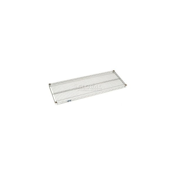 Nexel Poly-Z-Brite Wire Shelf 48inW x 21inD S2148Z - main